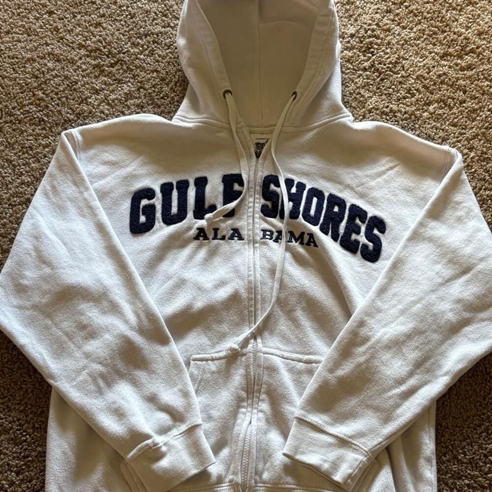 Pacific-and-co Men's White and Cream Jacket